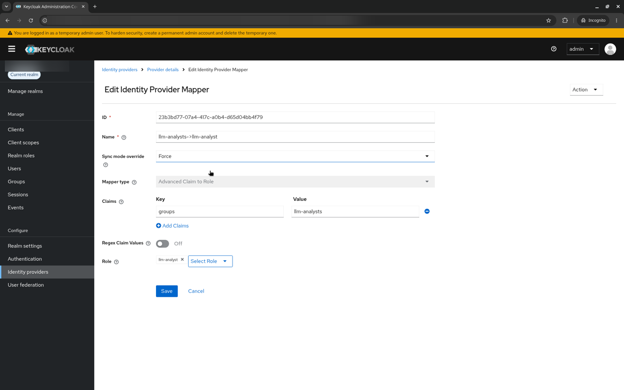 Advanced Claim to Role mapper
